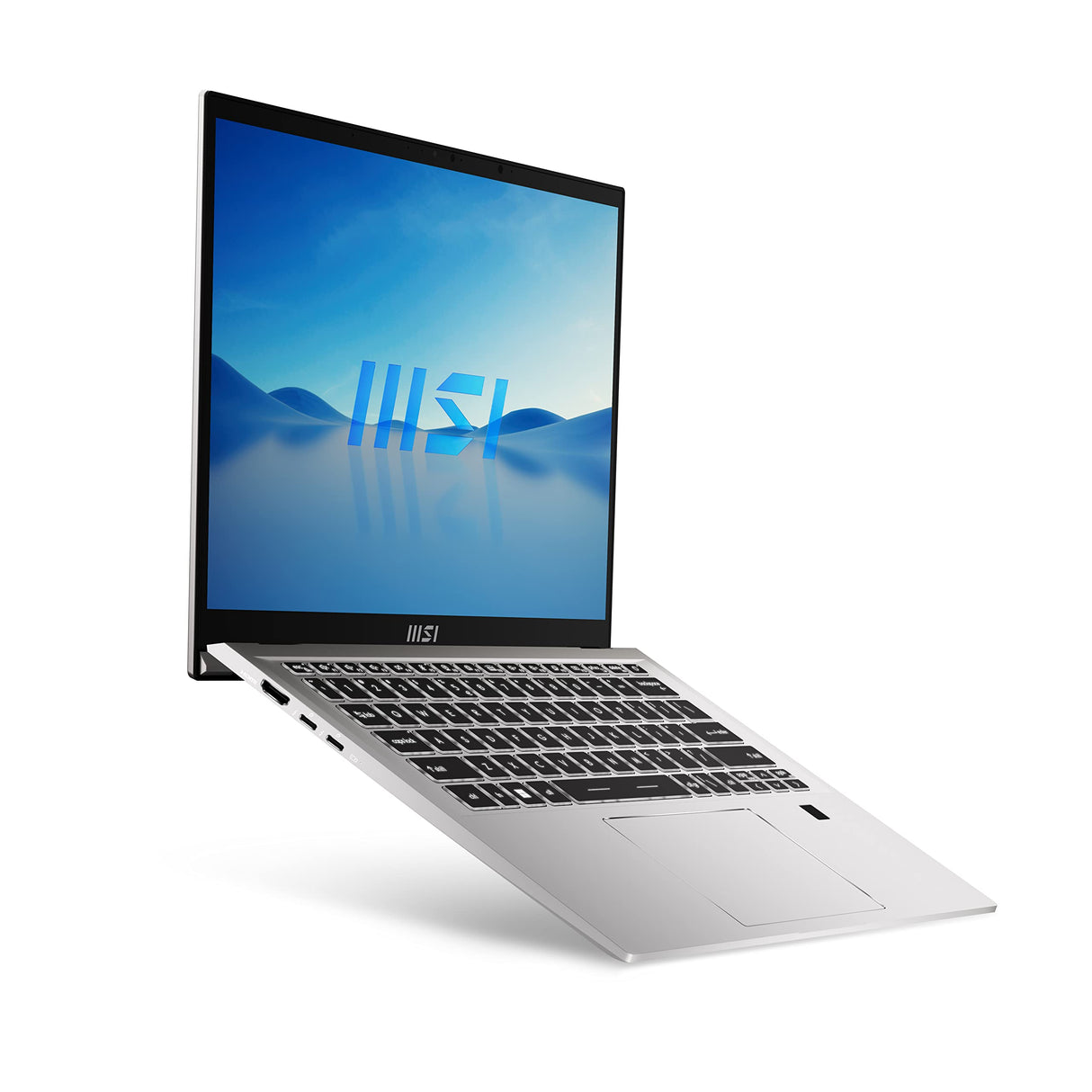 MSI Prestige 14Evo B13M-415ES, Ordenador portátil 14" FHD+, (13th Gen Intel Core i5-13500H, RAM 8GB, 512GB SSD, Windows 11 Home) Urban Silver, Teclado QWERTY español