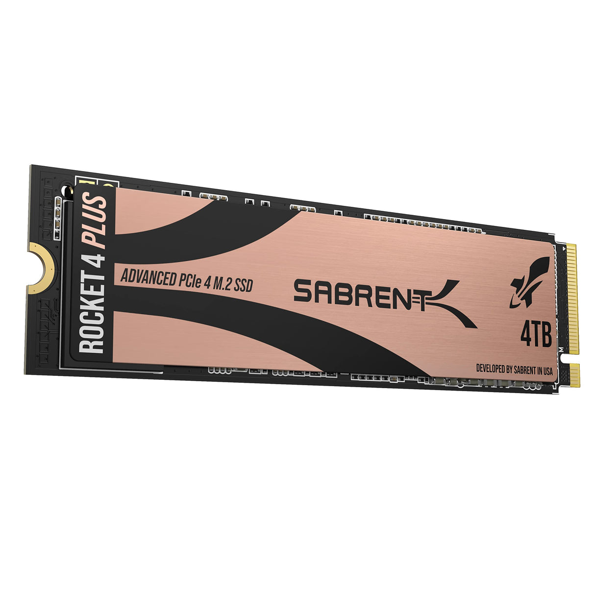 SABRENT PS5 SSD 4TB, M.2 SSD 4TB, PCIe 4.0 M.2 SSD, NVMe 4TB, Gen4 M.2 2280, Velocidades SSD internas de hasta 7100 MB/s Rocket 4 Plus Extreme Performance, 5 años de garantía (SB-RKT4P-4TB)