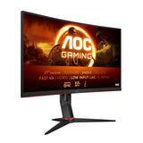 AOC C27G4ZXE Monitor Gaming 27 Pulgadas FHD Curvo, 280Hz, Fast VA, 1 ms GtG, Adaptive Sync., HDR10, FreeSync Premium (1920x1080, 2X HDMI 2.0, 1x DP 1.4), Negro/Gris