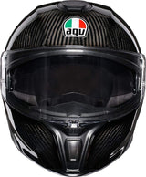 AGV Sportmodular Casco para Moto, Hombre, Glossy Carbon, 2XL
