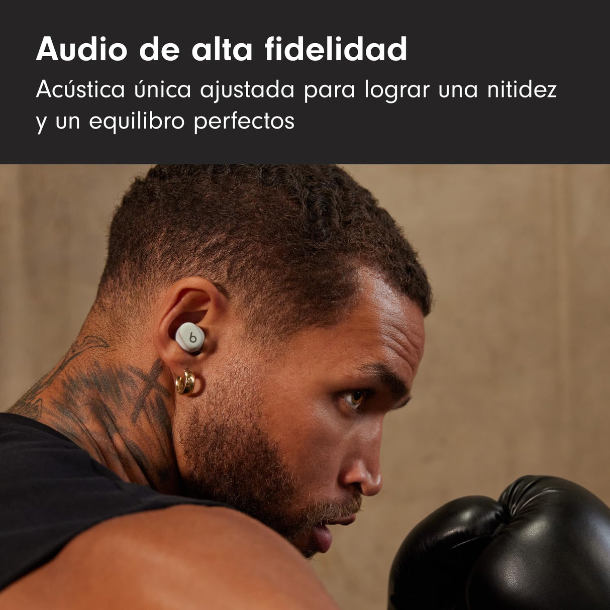 Beats Solo Buds — Auriculares intraurales Bluetooth inalámbricos | 18 Horas de autonomía | Compatibilidad con Apple y Android | Micrófono Integrado - Gris tormenta