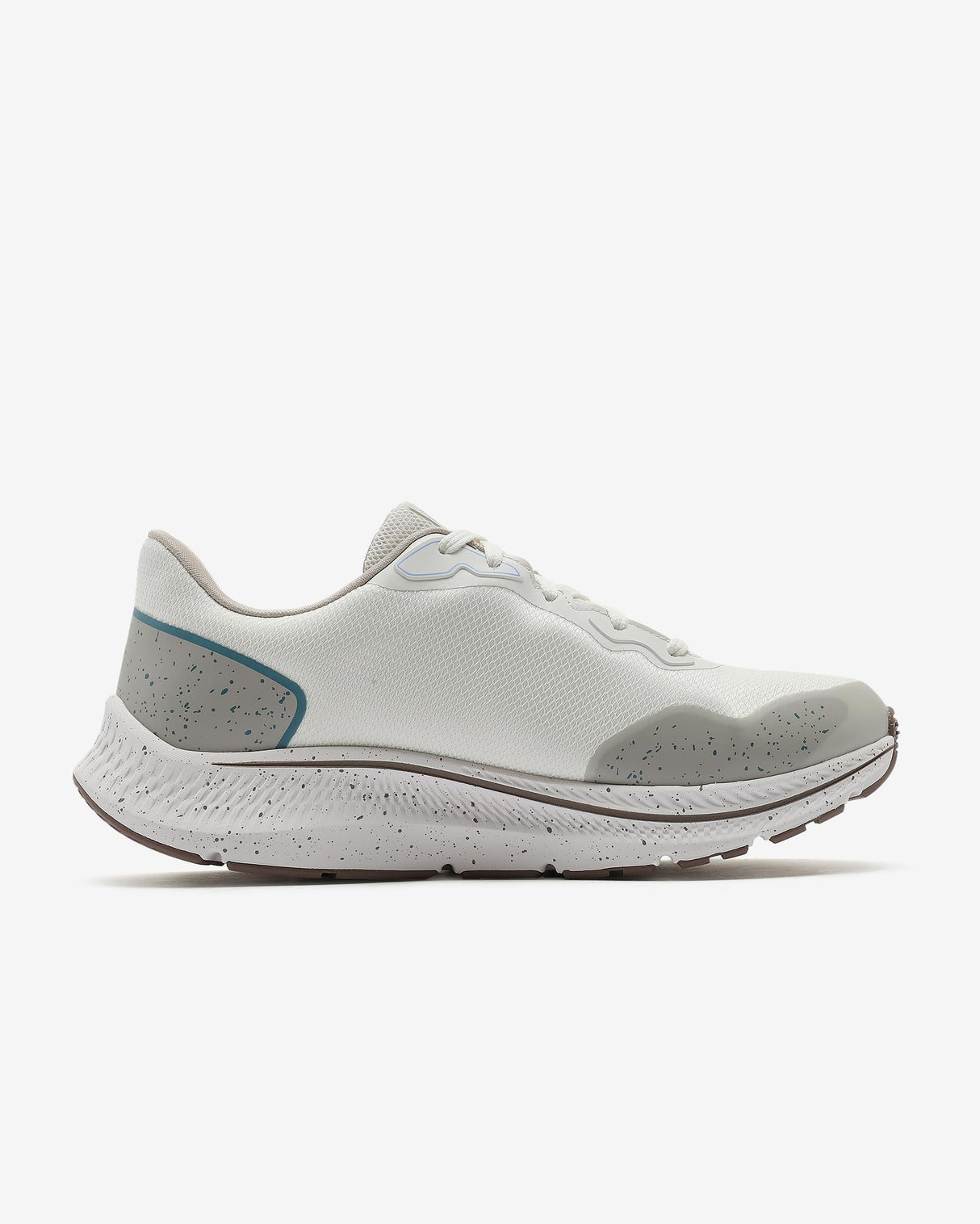 Skechers Go Run Consistent 2.0 Piedmont, Zapatillas Mujer, Off White Textile/Teal Trim, 39 EU