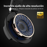 OneOdio Monitor 80-Auriculares Profesionales de Estudio Abiertos de 250 Ω, Cascos Hi-Res con Cable Desmontable (3,5 mm / 6,35 mm), Audífonos para Mezclar Masterizar Editar, Almohadillas de Terciopelo