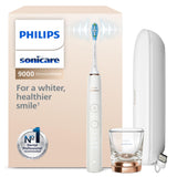 Philips Sonicare DiamondClean 9000 cepillo dental eléctrico, cepillo dental sónico con aplicación, sensor de presión, 4 modos de cepillado, 3 niveles de intensidad, modelo HX9911/94