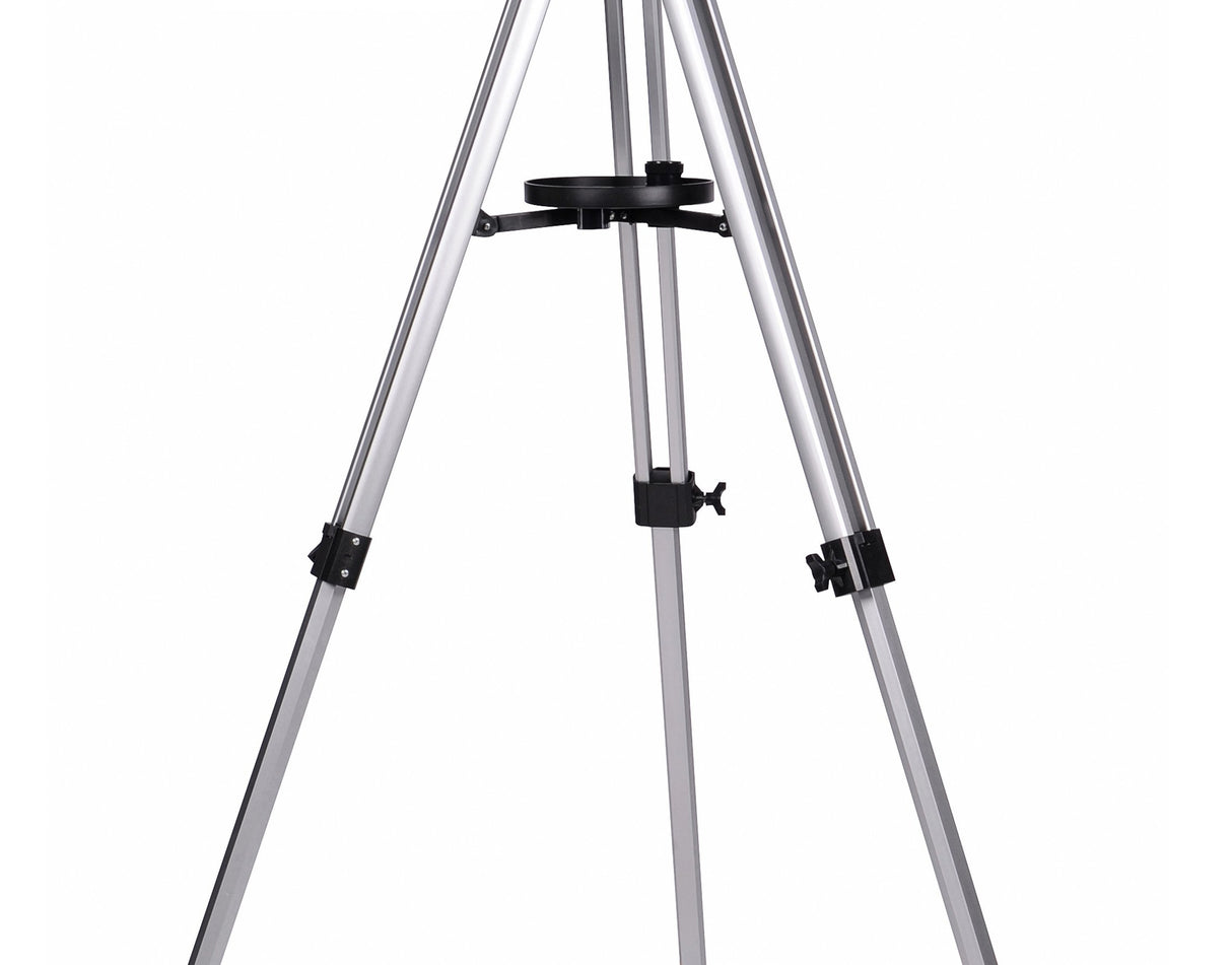 Bresser Galaxia 114/900 EQ-Sky Telescopio Newton Diseño de carbono con Adaptador de Cámara de Smartphone, negro
