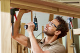 Bosch Professional 12V System GSR 12V-35 FC - Atornillador a batería (Brushless, 35 Nm, 5 cabezales FlexiClick, 2 baterías x 3.0 Ah, en L-BOXX)