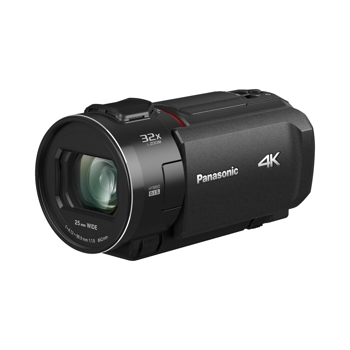 Panasonic HC-VX3E - Videocámara Semi-Profesional de 24x, O.I.S de 5 Ejes, Objetivo F1.8 - F4, 4K, Color Negro