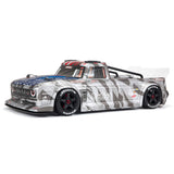 ARRMA 1/7 INTROCTION 6S BLX V2 All-Road RC Camión RTR (transmisor y Receptor incluidos, baterías y Cargador necesarios), Plata, ARA7615V2T2
