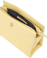 Tommy Hilfiger Bolso Bandolera Mujer Legacy Mini con asa, Amarillo (Meringue), Talla Única