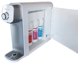 AQUAWATER 106600 Fuente de Agua con Sistema Integrado de filtración de Nano Blanco