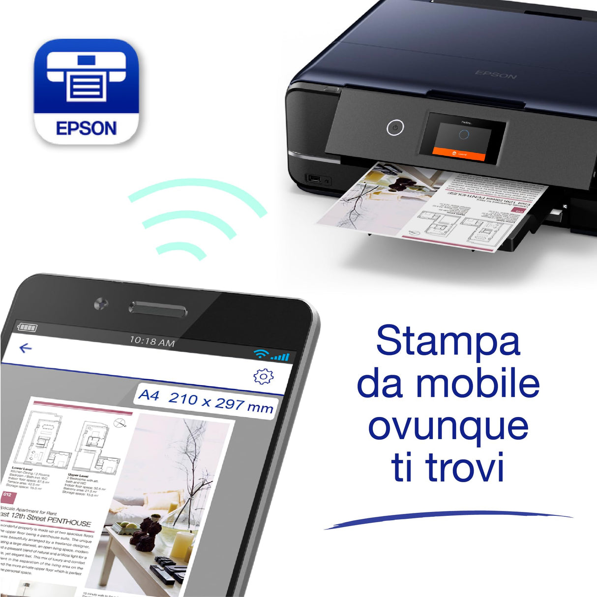Epson Expression Photo XP-970 | Impresora Fotográfica WiFi A3 Multifunción | Impresión Doble Cara Automática | Bandejas Separadas Papel Fotográfico y A3 | Sistema Tinta 6 Colores Especial Fotografía