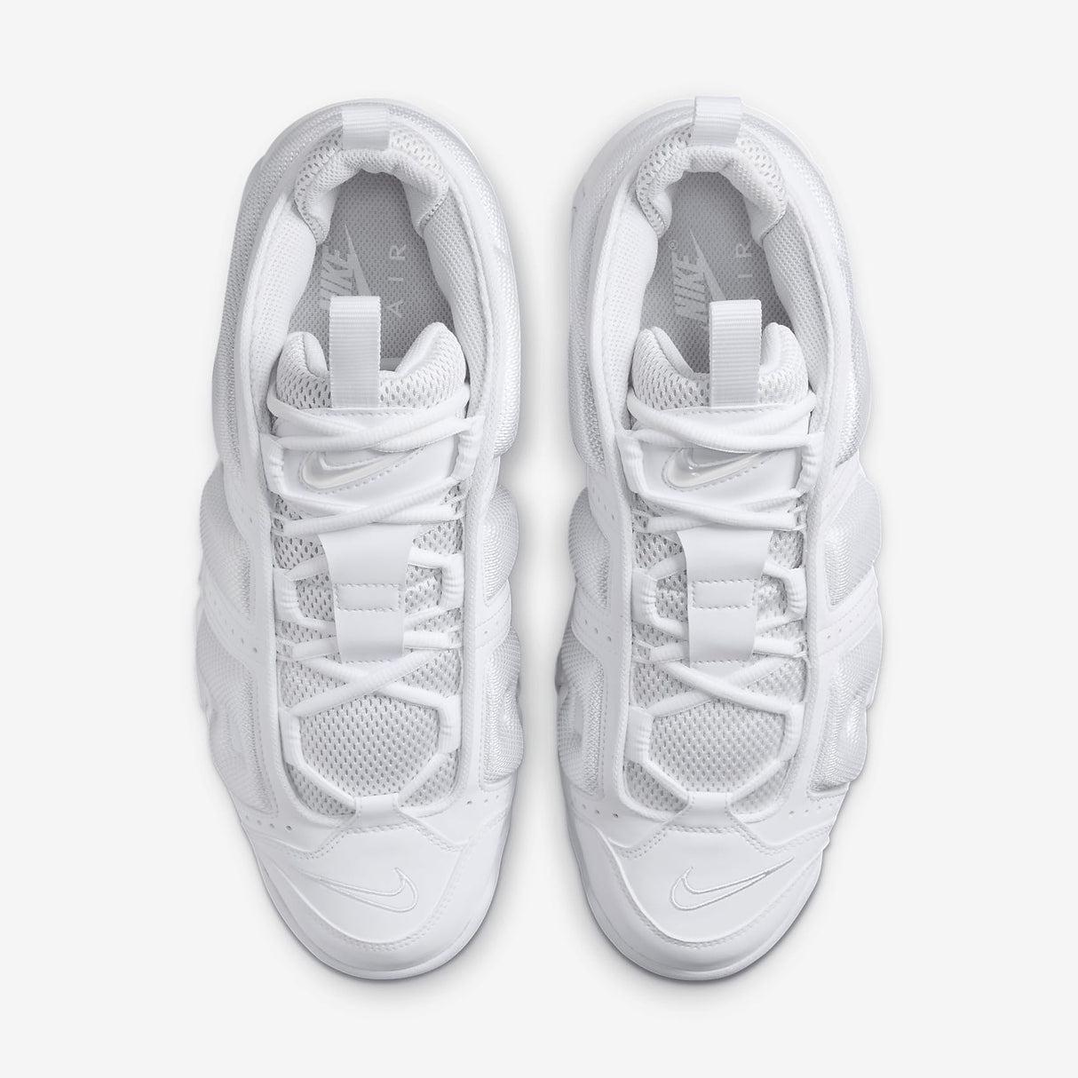 Nike Air More Uptempo Low, Sneaker Hombre, White, 43 EU