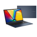 ASUS Vivobook 15 F1504VA-BQ159 - Ordenador Portátil 15.6" Full HD (Intel Core i7-1355U, 16GB RAM, 1TB SSD, Iris Xe Graphics, Sin Sistema Operativo) Azul Tranquilo - Teclado QWERTY español