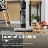 Bissell CrossWave OmniForce Edge, Aspiradora de Mano Sin Cable, Aspirado y Mopa al Mismo Tiempo o Solo Modo Aspirado, Escoba Vertical Potente, Tecnología ZeroGap, 240m² Limpieza Multisuperficie, 4017N