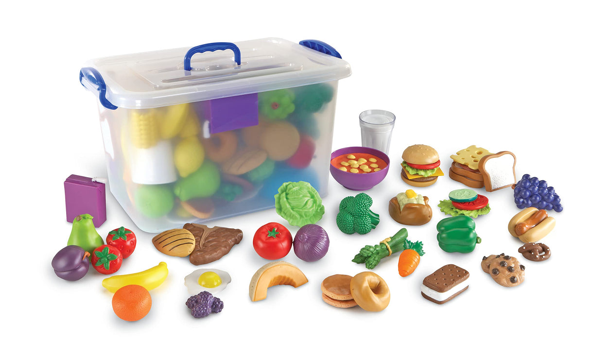 Learning Resources Set de Comida de Juguete para el Aula New Sprouts