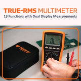 Tempo Communications MM810 - Multímetro de mano digital CAT IV 1000 V (cuentas): 9999