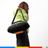 Skullcandy Barrel Altavoz Inalámbrico Portátil con Bluetooth de Tamaño Grande para Fiestas, con Impermeabilidad IPX5, 12 Horas de Batería, True Wireless Stereo con Luces LED y Asa de Transporte, Black