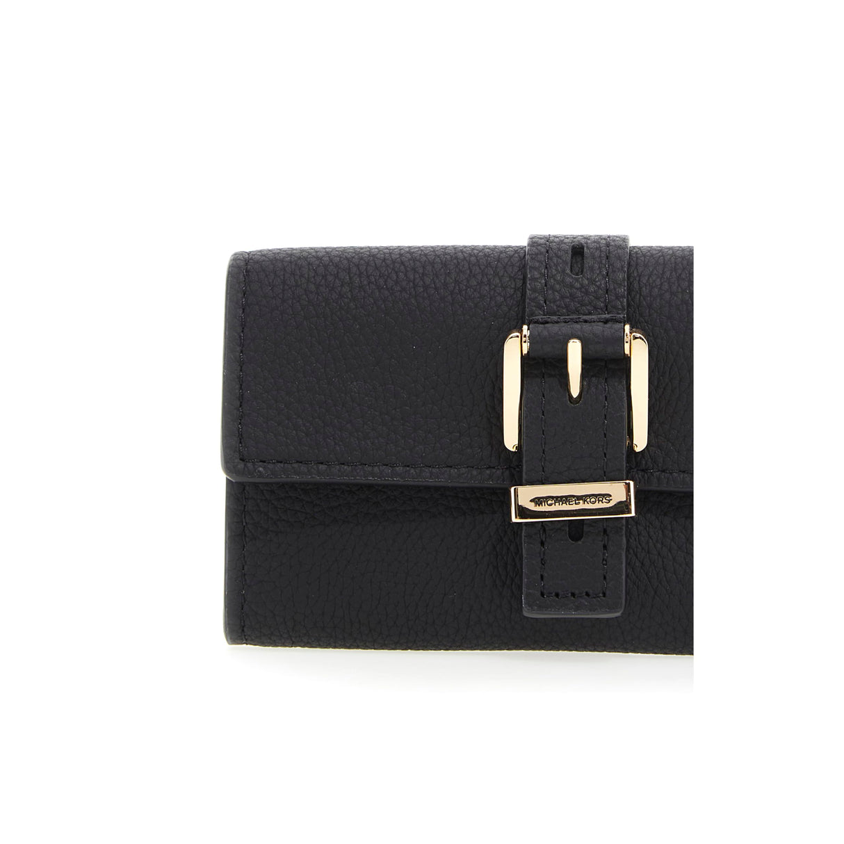 Michael Kors 32F4GY5E8L-001 MD FLAP TRIFOLD WALLET Women BLACK Size One Size
