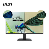 MSI Pro MP273 - Monitor Profesional 27" Panel IPS 1920x1080 (FHD), 75Hz, Antiglare, Soporte VESA, Ranuras para Accesorios, Negro