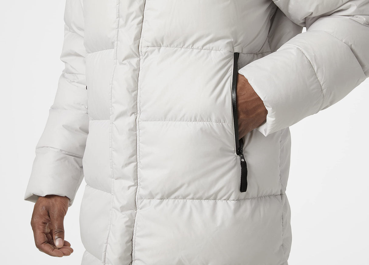 Helly Hansen Men's Active Long Winter Parka, Grey, L UK
