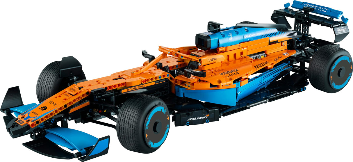 LEGO 42141 Technic Coche de Carreras McLaren Formula 1, Maqueta de Construcción para Adultos, Deportes de Motor, Replica Deportivo F1 Coleccionable, Regalo para Hombres y Mujeres