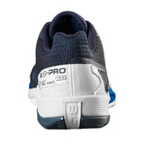Wilson Rush Pro 4.0 Clay, Sneaker Hombre, Navy Blazer/White/Lapis Blue, 41 1/3 EU