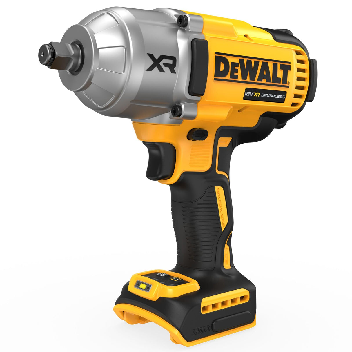 DEWALT DCF900NT-XJ - Llave de impacto a batería XR 18V, Par de apriete 1.396 Nm y Par de apriete 1.898 Nm, Incl. caja T-STAK, Sin batería/cargador
