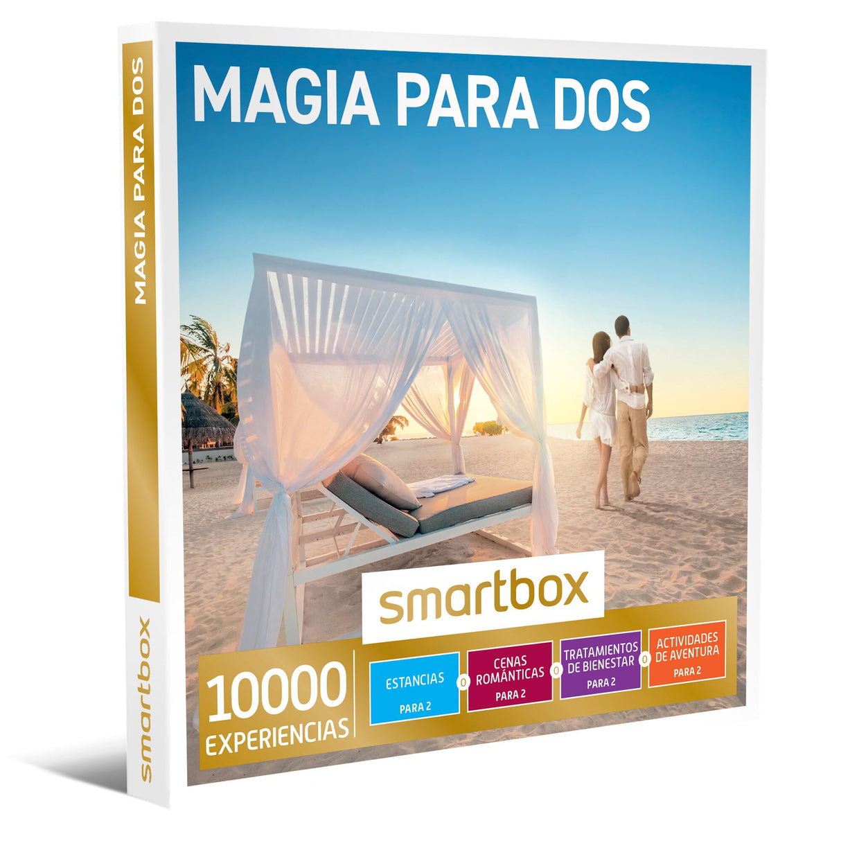 Smartbox - Caja Regalo Magia para Dos - Idea de Regalo Original - 1 Experiencia de Estancia, Bienestar, Aventura o Cena para 2