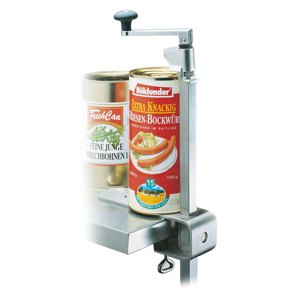 Westmark Abrelatas para mesa, Para restauración / profesionales, Largo: 84 cm, Acero / Acero inoxidable, Sieger Clou 40, 19852260