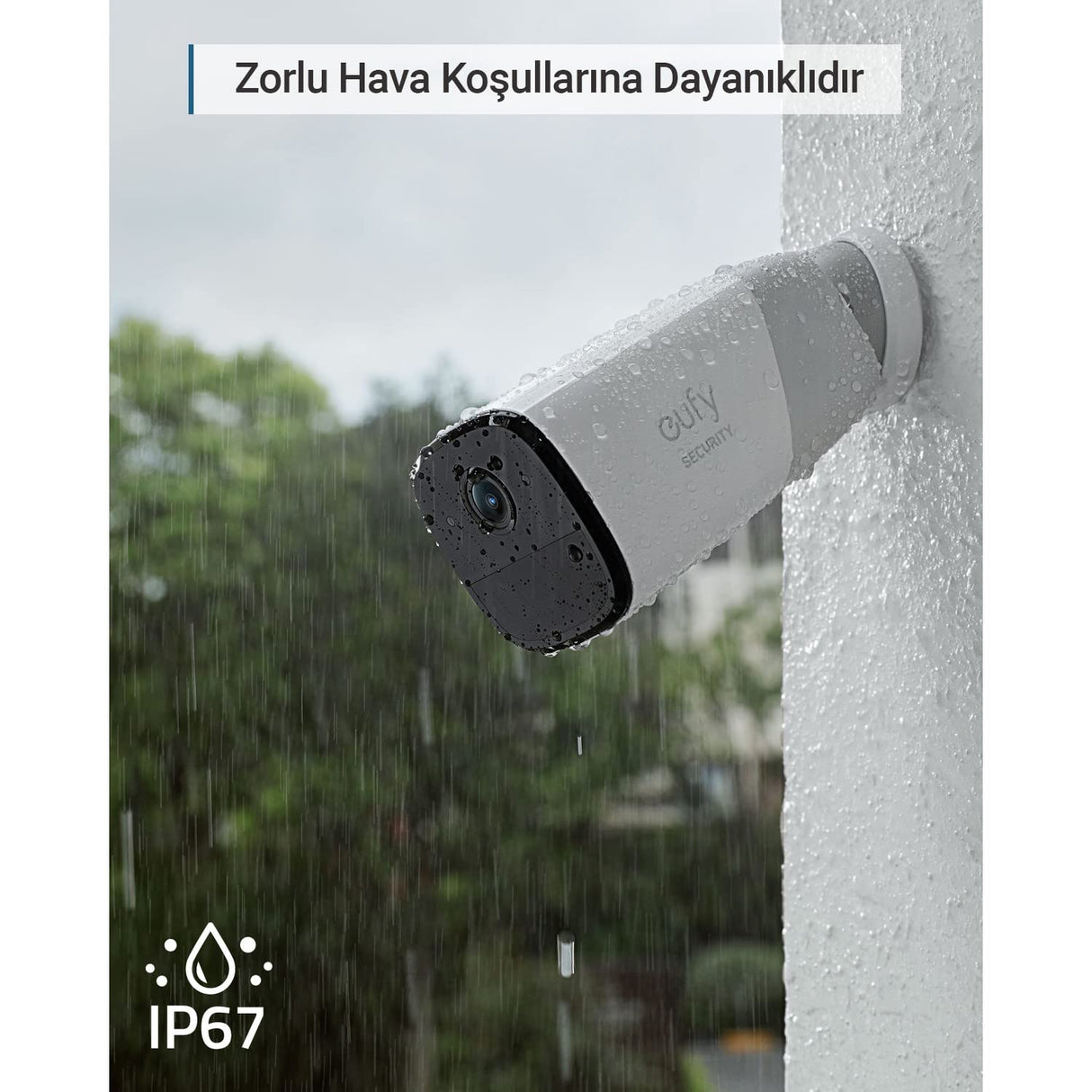 Eufy eufyCam 2 Pro Cámara de Seguridad IP Exterior Bala Pared