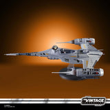 Star Wars La colección Vintage - Caza Estelar N-1 de El Mandaloriano - Serie The Mandalorian - Figura y vehículo a Escala de 9,5 cm