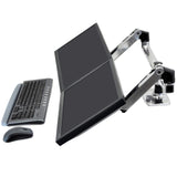 ERGOTRON Side-by-Side - Brazo para Monitor, Plateado