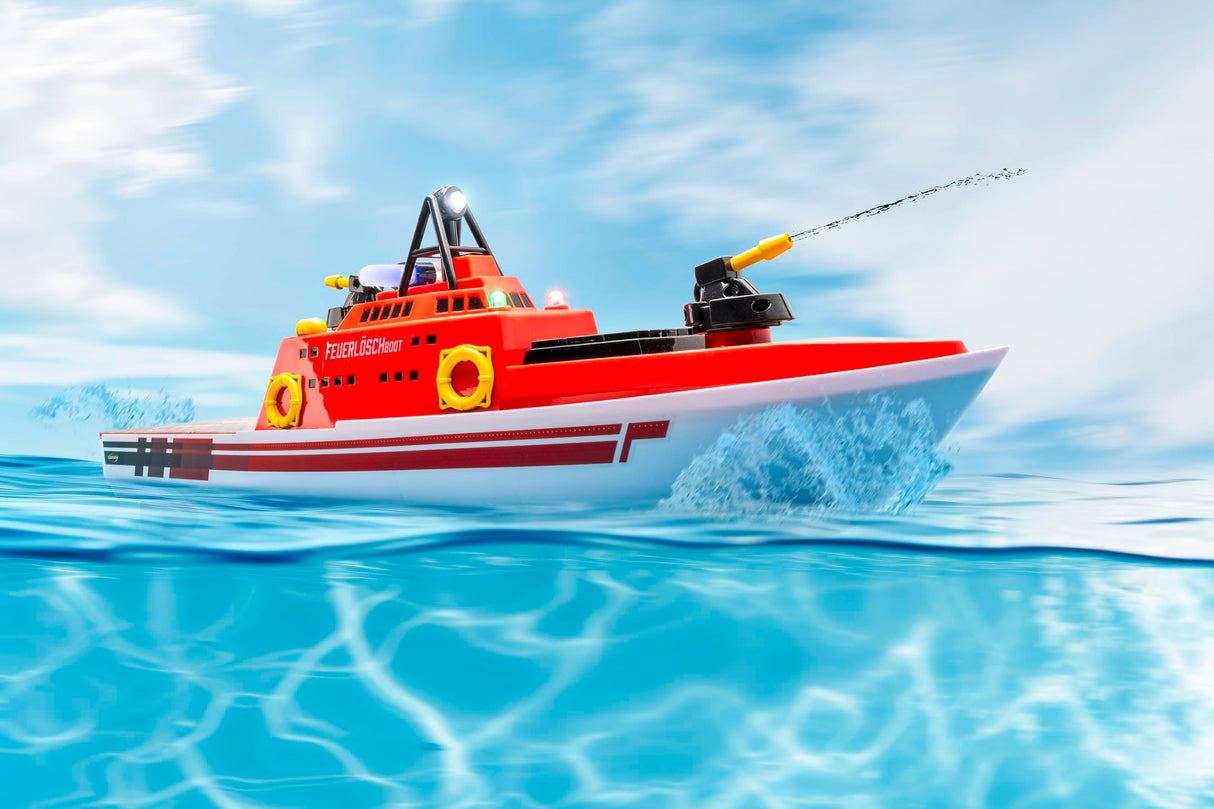 Carson 500108051 Barco RC 2.4G 100% RTR - Barco teledirigido para niños y Adultos, Incluye Mando a Distancia