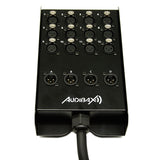 Audibax Cajetin Escenario 12 Entradas 4 Salidas 15 Metros