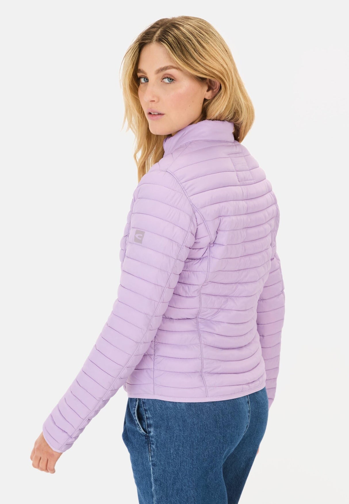 camel active 330680-5e50 Chaqueta, Morado, 46 Mujeres