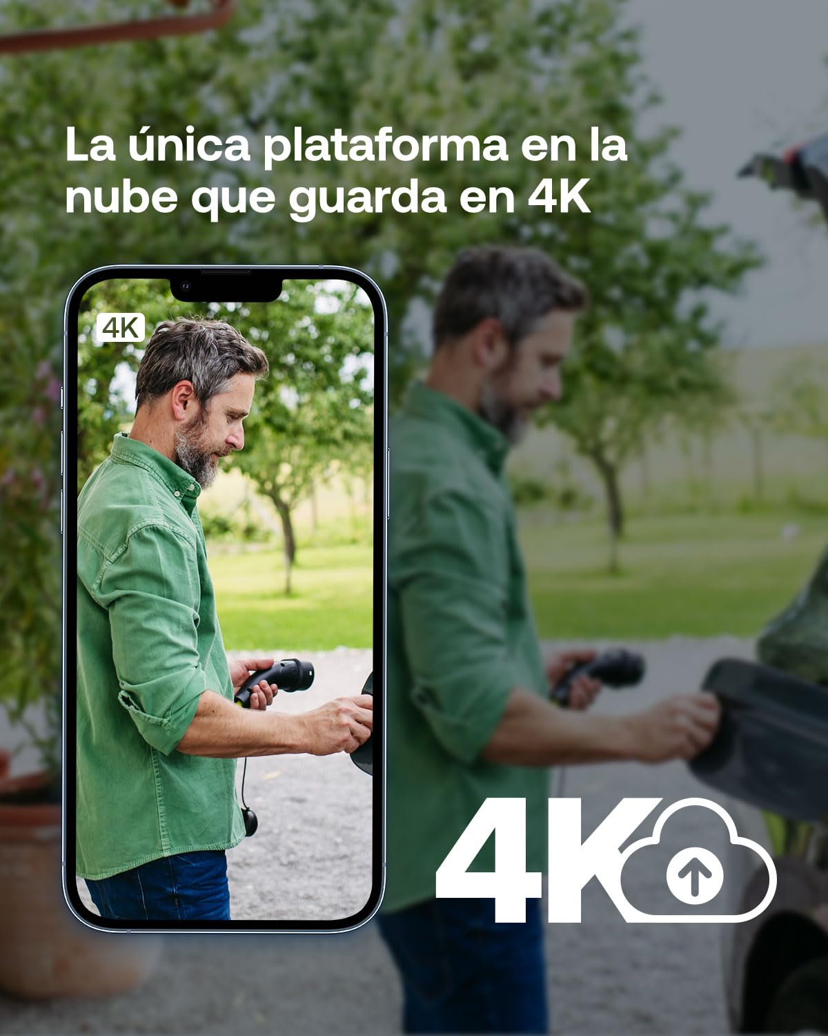 Arlo Ultra 2 Camara de Vigilancia WiFi Exterior 4K, Camara de Vigilancia WiFi Interior, Sensor de Movimiento, Alarmas Para Casa, Requiere Smart Hub Que Se Vende Por Separado, Cámara Adicional, Negra