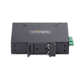 StarTech.com Switch Ethernet Industrial de 5 Puertos no Gestionado IP30-100/1000 - Pared/Carril DIN - IP30-9~60VDC - TAA