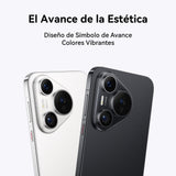 HUAWEI Pura 70 Smartphone, 12GB + 256GB, Pantalla Plana, Admite Instantáneas a Velocidad Ultraalta, Cristal Kunlun Superduradero, Supercharge de 66 W, Batería de 4900 mAh, Blanco
