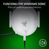 Razer BlackShark V2 X (Xbox) - Auriculares E-Sports con Cable para la Consola Xbox S|X (250 g, micrófono cardioide, transductores de 50 mm, cancelación pasiva del Ruido, Conector de 3,5 mm) Blanco