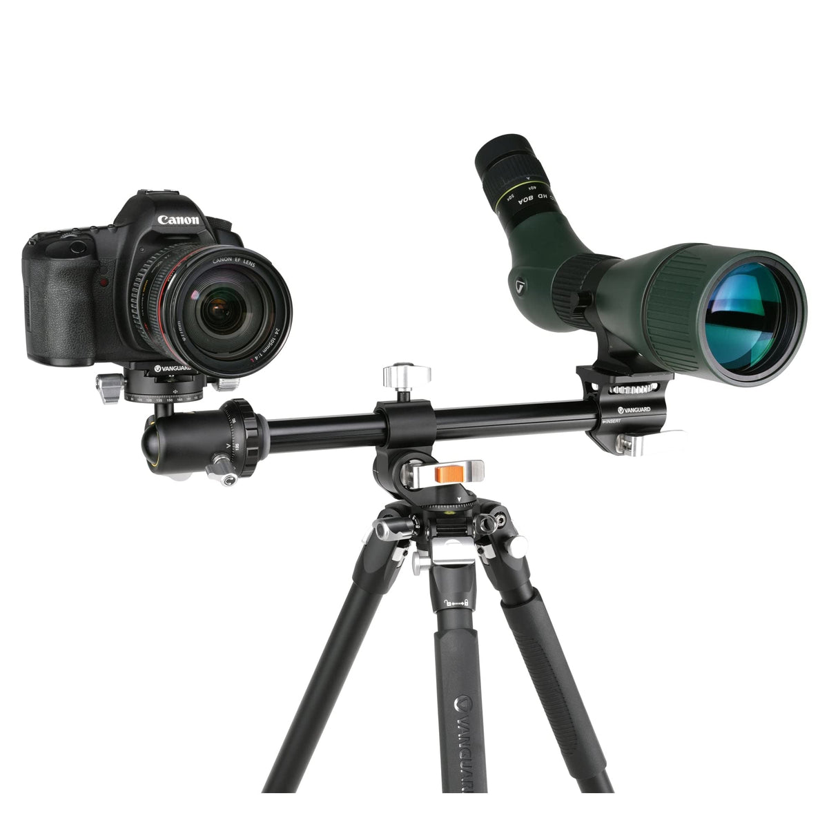 Vanguard Veo 3+ 263AB160S - Trípode Aluminio multiángulo rótula Bola