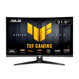 ASUS TUF Gaming VG32VQM5B - Monitor de 31,5", Full HD, Curvo, 250 Hz (OC), ELMB Sync, FreeSync Premium, Tiempo de Respuesta de 0,5 ms, 120% sRGB, DisplayWidget Center