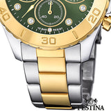 Reloj FESTINA para Mujer F20604/2 Boyfriend Caja de Acero Inoxidable 316l Multi Correa de Acero Inoxidable 316l Multi