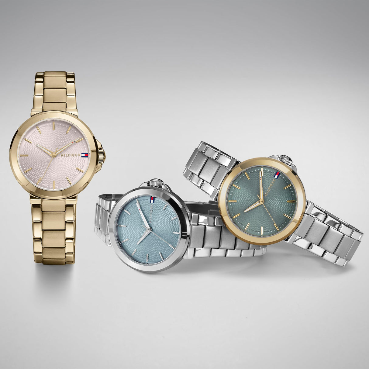 Tommy Hilfiger Reloj con Movimiento de Cuarzo de Tres Manecillas para Mujer con Correa de Acero Inoxidable Plateada - 1782777