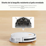 Xiaomi Vacuum Cleaner Robot E5 - Robot Aspirador y Fregasuelos Potente | Planificación Inteligente de Rutas | Compatible con Alexa y Google Home | Succión de 2000PA con 3 Niveles de Succión