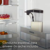 Siemens - Cafetera superautomática EQ700, pantalla Touch&Slide, coffeeWorld, Home Connect, acero inoxidable y blanco, TQ715R03