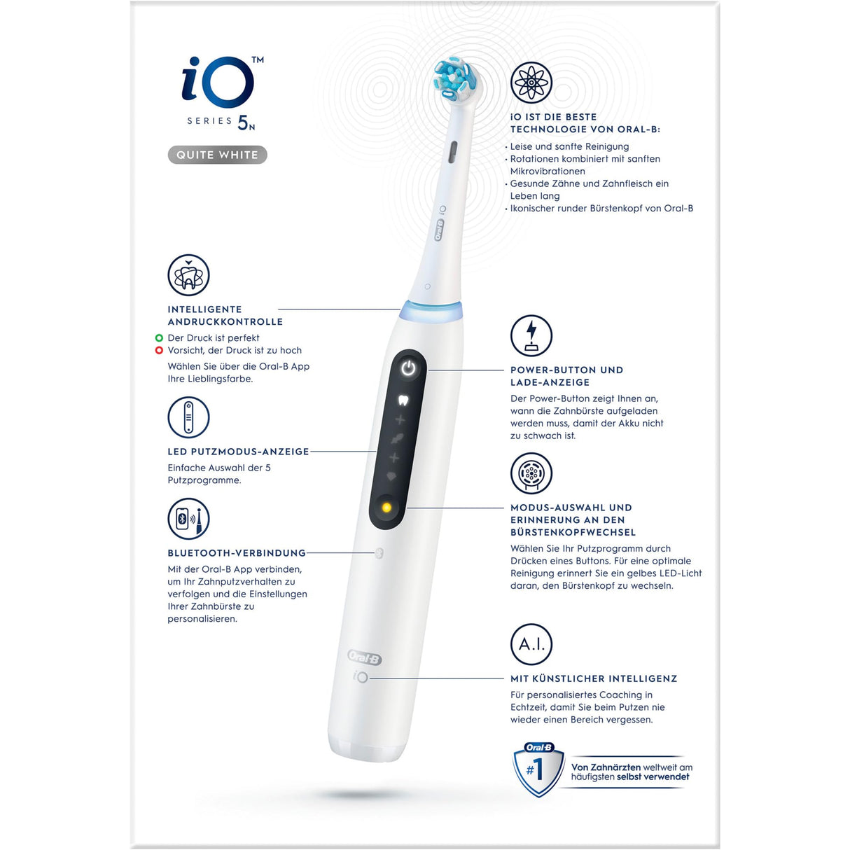 Oral-B iO Series 5 blanco