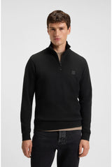 BOSS Zetrust, Sudadera para Hombre, Black1, L