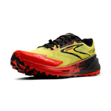 BROOKS Catamount 3, Sneaker Hombre, Lima ácida/Tomate Cherry/Negro, 43 EU