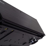 Silverstone SST-ML04B-C - Carcasa de Ordenador silenciosa Milo Slim HTPC Micro ATX, Conector USB Tipo C en el Puerto de E/S, Negro