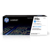 HP 212A W2121A, Cian, Cartucho Tóner Original, de 4.500 páginas, para impresoras HP Color LaserJet Enterprise serie M554, M555 y M578